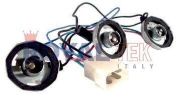 PORTALAMPARA ROYALTEK MAZO FAROL TRASERO PARA PEUGEOT 504 CON FICHA - VENTA EN PAQUETES DE 10 UNIDADES ---